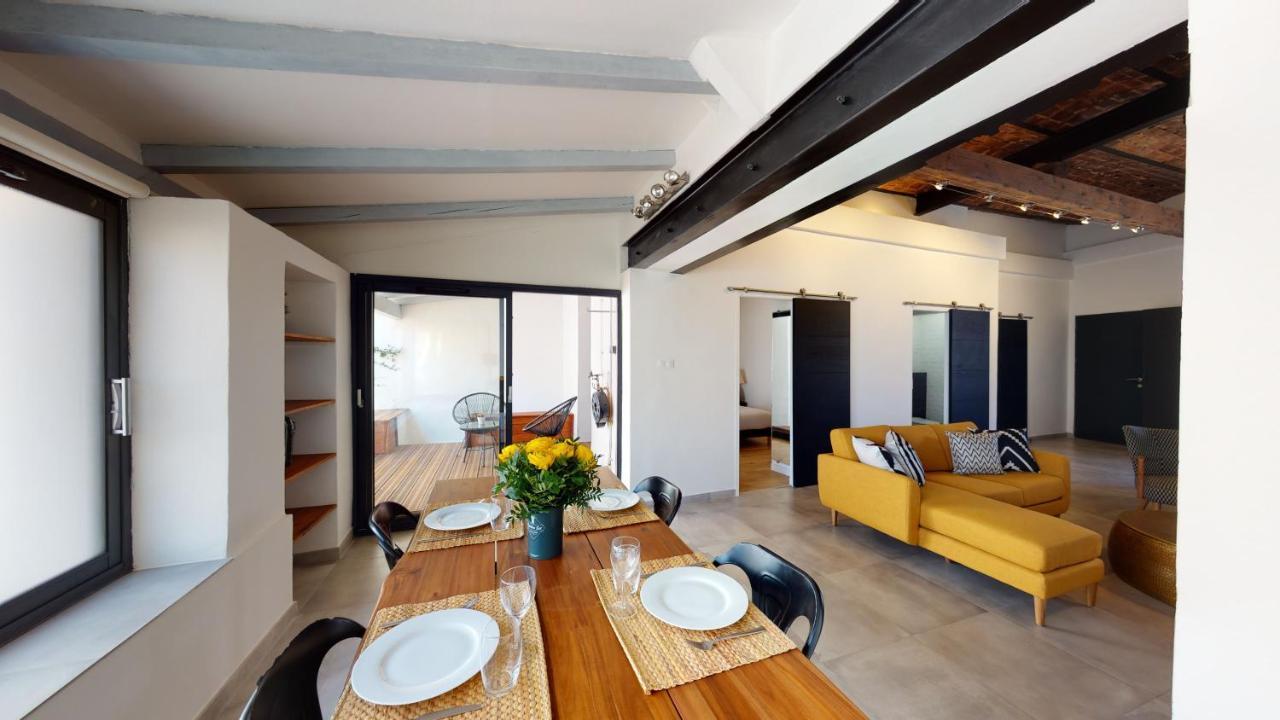 La Bonne Brise - Superbe loft avec terrasse à 2 minutes de la plage Marsiglia Esterno foto